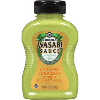 Kikkoman Wasabi Sauce 9.25 Oz. Squeeze Bottle