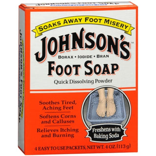 Johnson's Foot Soap, Quick Dissolving Powder