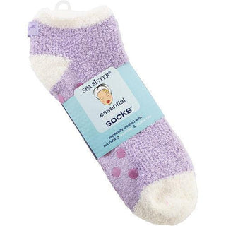 Spa Accessories Sister Essential Treatment Socks - Purple