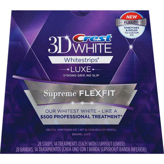 Crest 3D White Luxe Whitestrips, Supreme Flex Fit