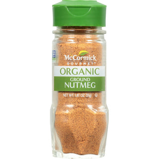 McCormick Gourmet Organic Ground Nutmeg, 1.81 Oz