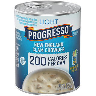 Progresso Light New England Clam Chowder Soup Gluten Free