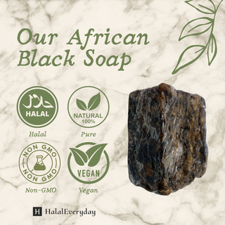 African Black Soap 1 lb.