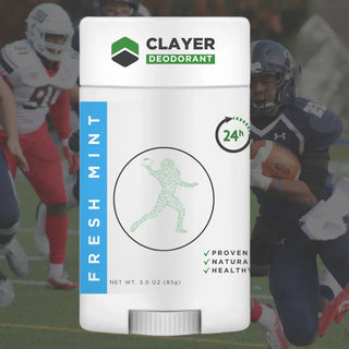 Natural Deodorant - Football Players - 3.35 OZ - NEW FORMULA