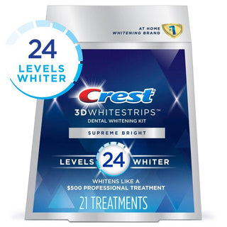 Crest 3D Whitestrips Age Defying/Renew Dental Whitening Kit, 42 Strips