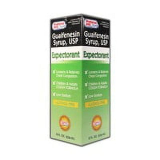 Preffered Plus Guaifenesin Syrup For Cough Suppressant, Alcohol Free - 8 Oz