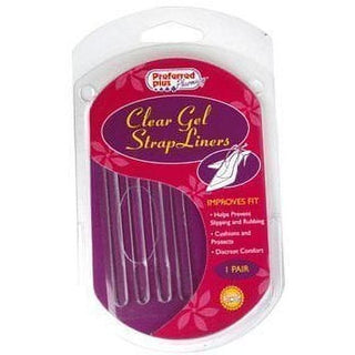 Preferred Plus Pharmacy Strap Liners Clear Gel 1 Pair