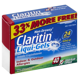 Claritin 24 Hour Liqui-Gels 40