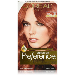 Superior Preference L'Oreal Paris Warmer RR07 Intense Red Copper Hair Color 1