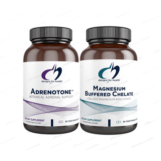 Designs For Health Magnesium + Adrenal Support Duo
