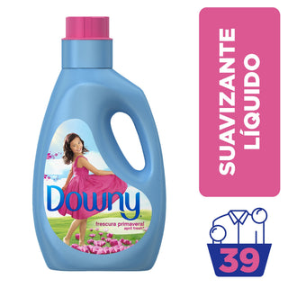 Downy Non Concentrated April Fresh Liquid Fabric Softener 21 Loads, 64 Fl Oz