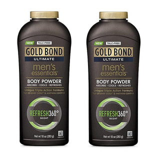 Gold Bond Ultimate Men's Essentials Body Powder Refresh 360 Scent