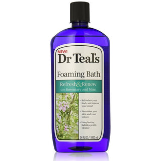 Dr Teal's Foaming Bath Refresh & Renew Rosemary 34 Oz