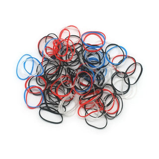 Basicare Mini Hair Styling Bands – 100 pcs