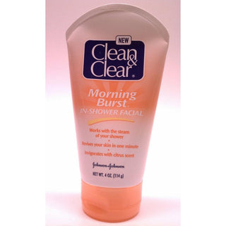 Clean & Clear Morning Burst In, Ducha Facial 4 Oz