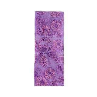 Spa Sister Georgette Headband PURPLE LILLIES