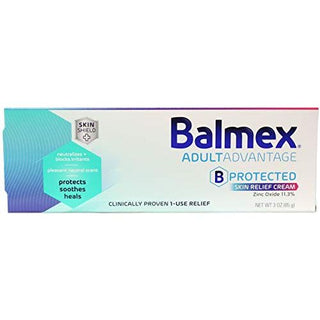 Balmex Adult Care Rash Cream, 3 Oz Per Tube
