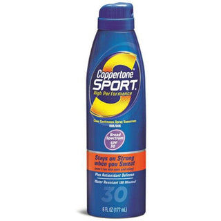 Coppertone Sport Sunscreen, High Performance, Continuous Spray, Broad Spectrum Spf 30
