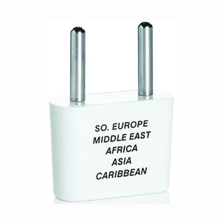Travel Smart Conair Adapter Plug For Europe, Middle East, Africa, Asia, Caribbean NW1X