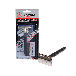 Rapira Platinum Lux Double Edge Safety Razor
