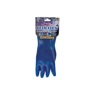 Spontex 34331129 Household Protective Gloves, XL, Longer Cuff, Neoprene, Blue