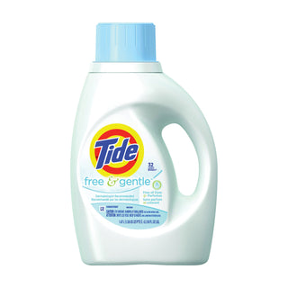 Tide Free & Gentle Liquid Laundry Detergent - 32 Loads, 46 Fl Oz
