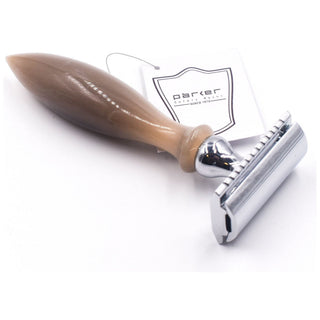 Parker 11R Genuine Ox Horn Handle Safety Razor