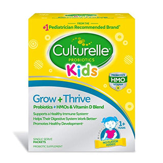 Culturelle Kids Grow + Thrive Probiotics + HMO + Vitamin D Blend Packets