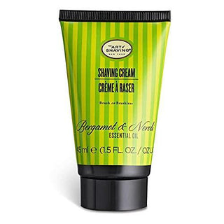 The Art of Shaving Cream For Men - Cream Mens Beard Care, Protects Against Irritation And Razor Burn, Clinically Tested For Sensitive Skin, Bergamot & Neroli, Travel Size