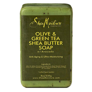 SheaMoisture Olive & Green Tea Butter Soap - 8oz