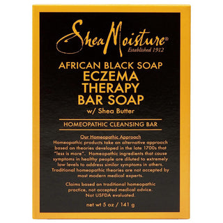 Shea Moisture African Black Soap Eczema & Psoriasis Therapy Bar 141g