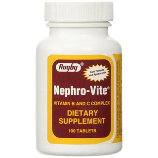 R&D Laboratories Nephro-Vite Vitamin B And C Complex Tablets
