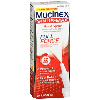 Mucinex Sinus Max Clear & Cool Nasal Spray 0.75 Fl Oz
