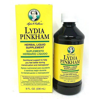 Lydia Pinkham Herbal Liquid Supplement With Vitamins C & E
