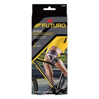 Futuro Moisture Control Knee Support Brace, Black, Large
