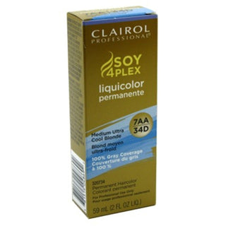 Clairol Professional Liquicolor Permanent Hair Color 34D - Medium Ultra Cool Blonde