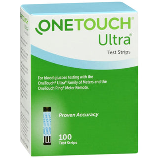 OneTouch Ultra® Blue Blood Glucose Test Strips