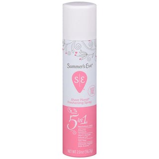 Summer's Eve Freshening Spray Deodorant, Sheer Floral 2 Oz