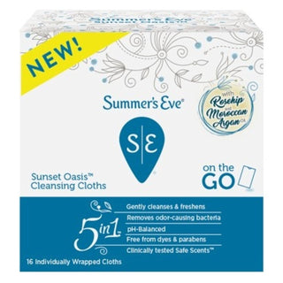 Summer's Eve Sunset Oasis Cleansing Cloths