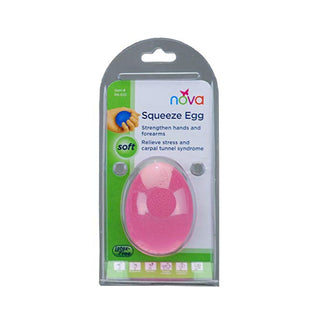 Nova Hand Squeeze Egg Soft Pink Pa-E01