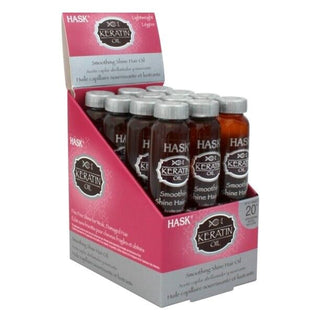 Hask Keratin Protein Smoothing Hair Oil Vial (18ml)
