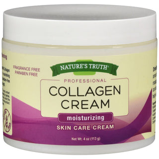 Nature's Truth Professional Collagen Cream Skin Care Cream, 4 Oz