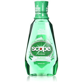Scope Classic Original Mint Mouthwash 33.8 Fl. Oz. Bottle