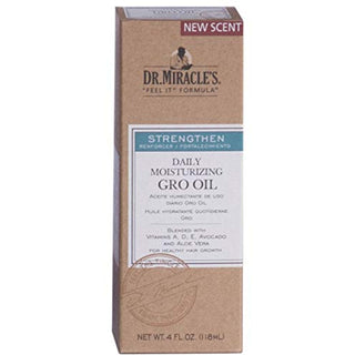 Dr. Miracle's Strengthen Daily Moisturizing Gro Oil 4oz