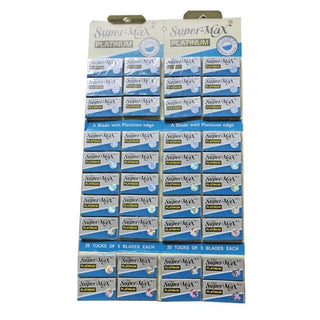 Super-Max Platinum Double Edge Razor Blades