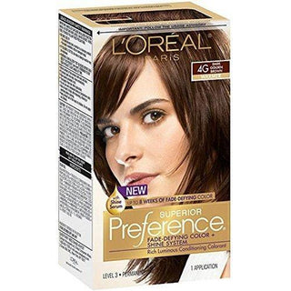 L'Oreal Paris Superior Preference, 4G Dark Golden Brown
