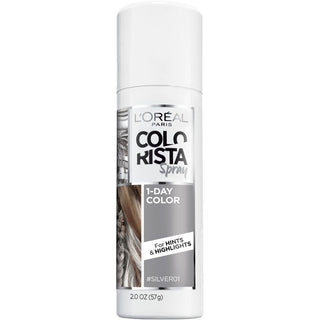Colorista L'Oreal Paris Hair Color 1-Day Spray, Silver, 2 Ounce