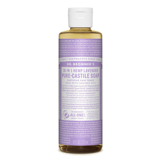 Dr. Bronner's Organic Pure Castile Liquid Soap Lavender - 8 Fl Oz