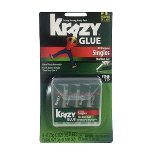 Krazy Glue Elmers Instant All Purpose Single Use Tubes