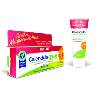 Boiron Calendula Cream, Homeopathic Medicine For First Aid, 2.5 Oz